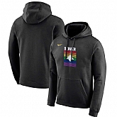 Denver Nuggets Nike 2019-20 City Edition Club Pullover Hoodie Black,baseball caps,new era cap wholesale,wholesale hats